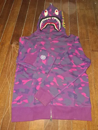 MOLETOM BAPE SHARK