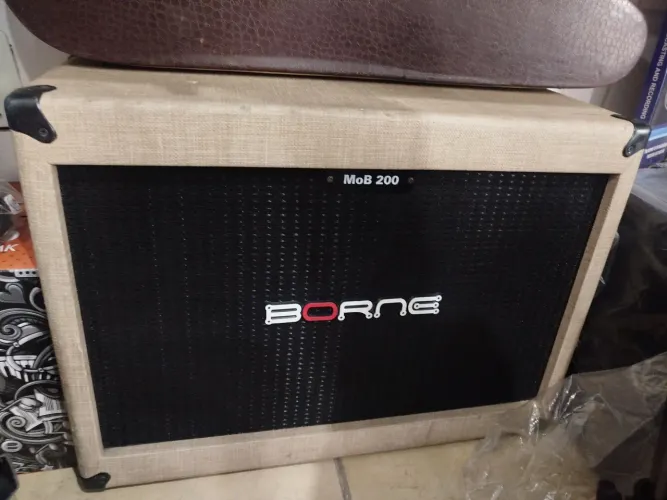 Caixa e Ampli para guitarra