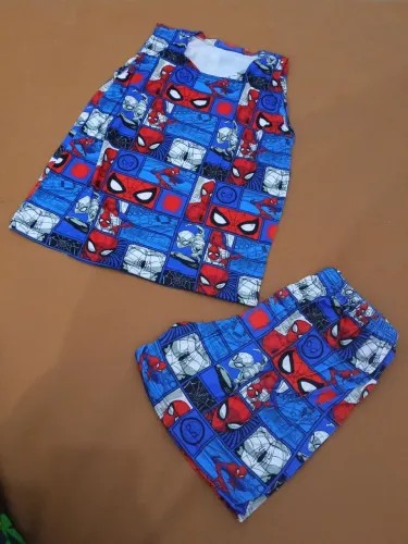 Conjunto infantil do homem aranha