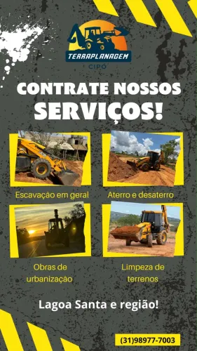 Terraplanagem, limpeza de lote, abertura para piscina e etc?