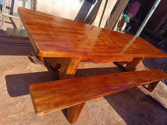 Mesa rústica 3x80