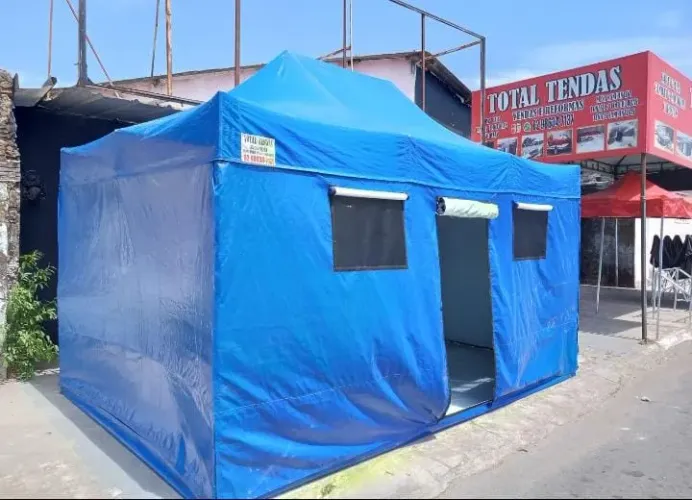 Tenda camping 3x4,5 lona td mil