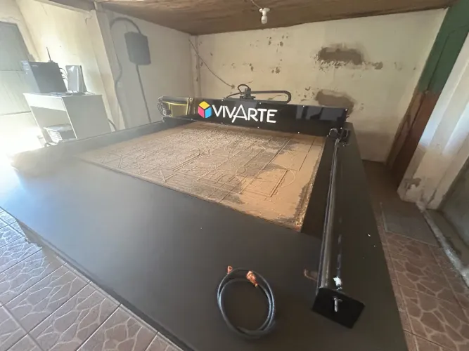 Router bertech CNC com tupia