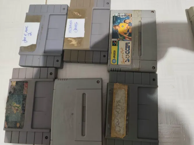 Cartuchos de super nintendo
