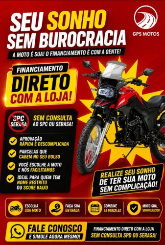 Shi 175 e Jef 150 Venda financiada pela loja