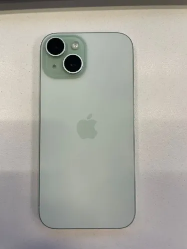 Iphone 15 Verde - 128G - Usado, sem marca de uso