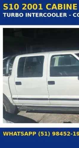 Chevrolet S10 Pick-up 2.8 4X2 Turbo Interc. Dies. 2001