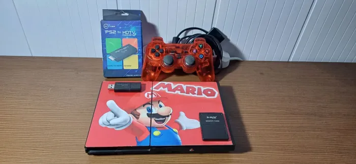 PlayStation 2 Slim OPL Completo + Pendrive 32GB