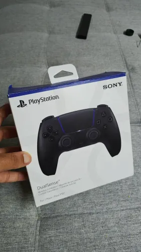 Controle Ps5 DUAL SENSE Midnight Black NOVO.