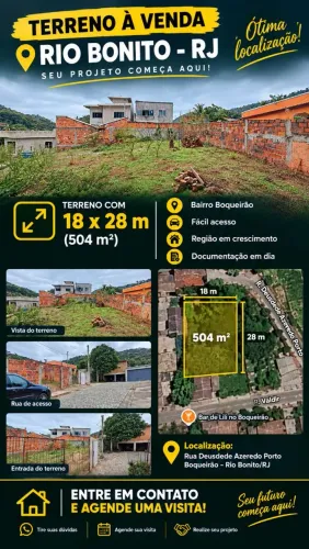 TERRENO EM RIO BONITO