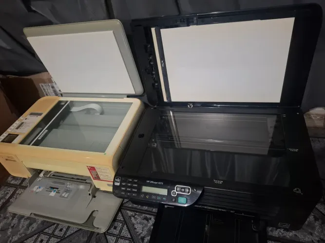 2 Impressoras HP Multifuncionais com Scanner - Funcionando