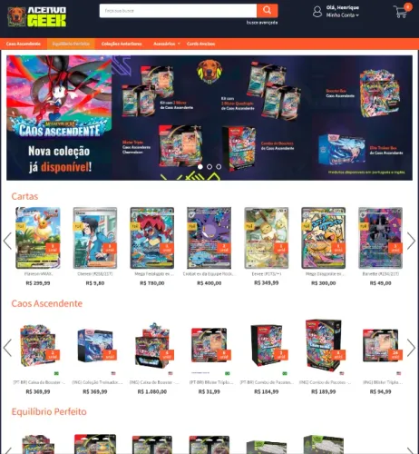 Pokémon TCG Original | Boosters, ETB, Booster Box e Produtos Lacrados