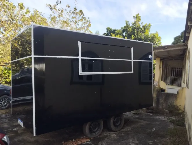 >NOVO PREÇO PRA VENDER <Trailer Novo 4m x 2,5m - Pronto para Trabalho ou Negócio