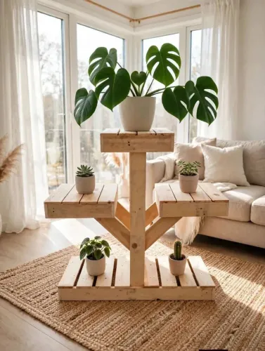 Ideias rústico para decoração de sua casa feito de paletes