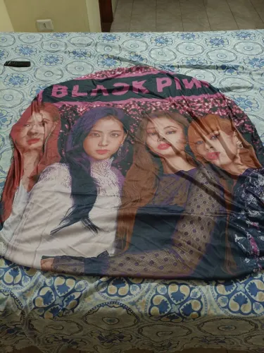 Painel de festa Black pink