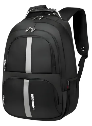Mochila BIAOWANG impermeável refletiva e resistente