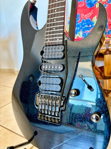 IBANEZ PRESTIGE RG-1570 JAPONESA (2006) | MIRAGE BLUE RARA