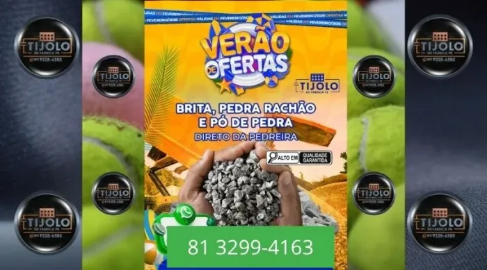brita material de qualidade direto da pedreira 
