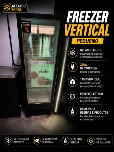 FREEZER VERTICAL BEBIDAS