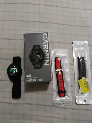 Relógio garmin novíssimo 165