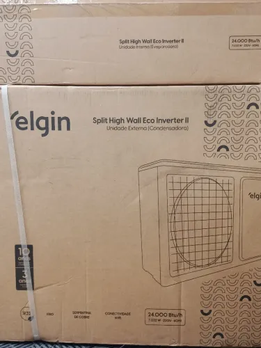 Vendo ar condicionado Elgin split inverter 24000 btus