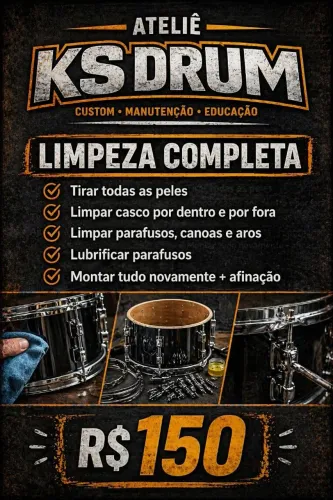 Limpeza Bateria R$150