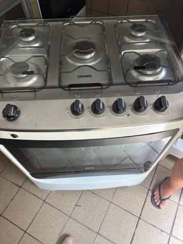 FOGÃO 5 BOCAS POR 410,00 APENAS DINHEIRO OU PIX