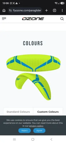Parapente Ozone Swift 6 tm MS