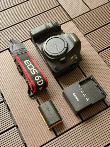 Câmeras Canon Eos 6d Mark Ii Dslr Preto Apenas Corpo (Usado)