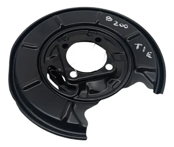 Espelho Disco Freio Traseiro Esquerdo Mercedes B200 2009 10 Preto