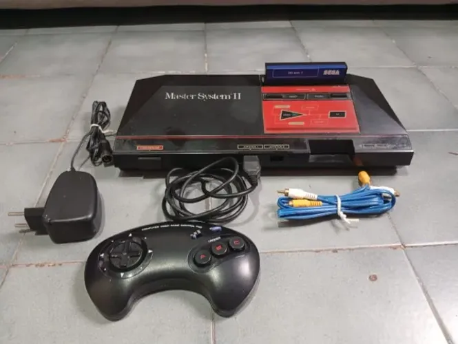 Master System 2 Tectoy Com Controle E Jogos