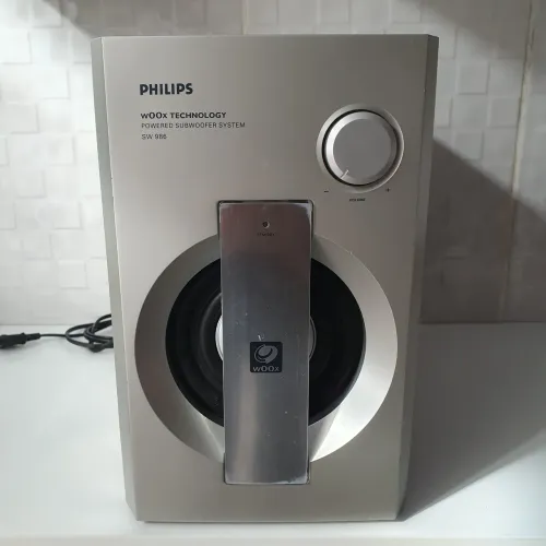 Subwoofer ativo Philips Woox Sw986 