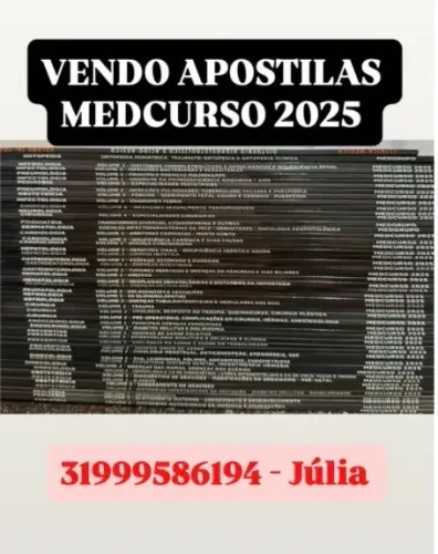 APOSTILAS MEDCURSO 2025 
