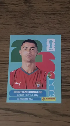 Figurinha Cristiano Ronaldo