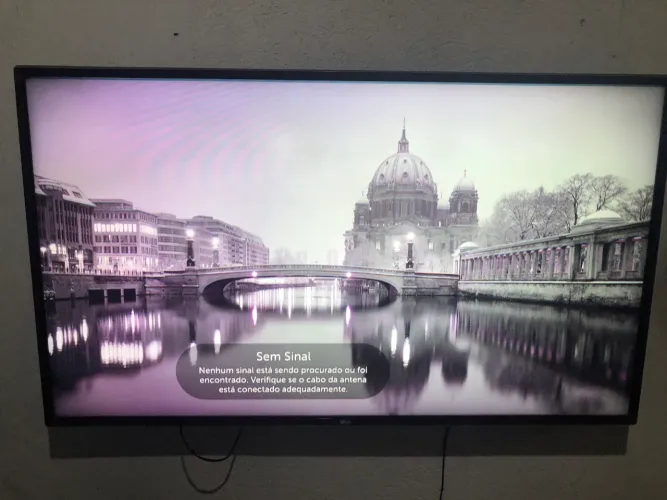 Tv smart 49 polegada com Defeito