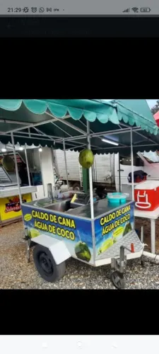 Carretinha de caldo de cana