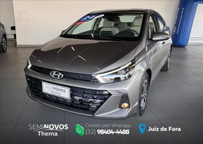 Hyundai HB20S Platinum Plus 1.0 TB Flex 12V AUT 2024