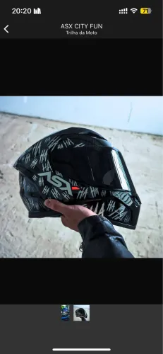 CAPACETE ASX