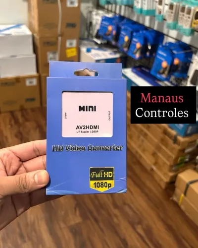 Conversor de Imagem Av/ RCA para Hdmi ( Full HD ) 