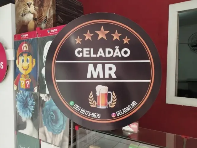 Placa para Geladão