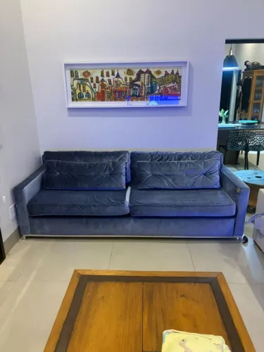 Sofa Duneli Suede aveludado 2,40