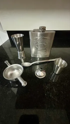 Kit para drinks em inox