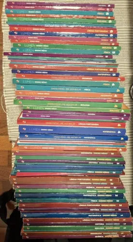 Kit Apostilas Poliedro Lúmen 1° e 2° ano 2023/2024