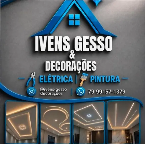 gesso decorações elétrica e pintura