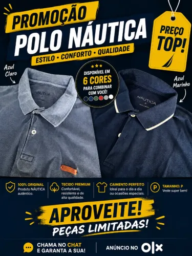 Promoção Polo Naútica tamanho P