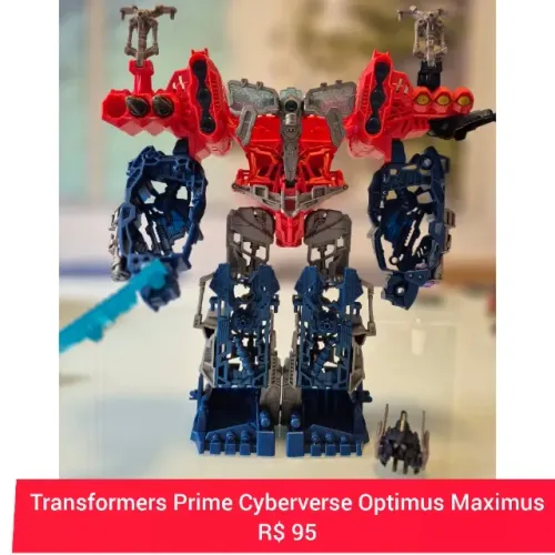 Transformers Prime Cyberverse Optimus Maximus da Hasbro