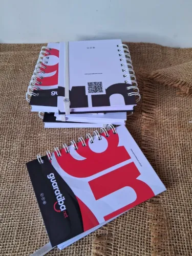 Brinde corporativo agendas personalizadas