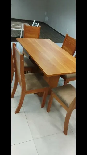 Mesa nova 6 cadeiras