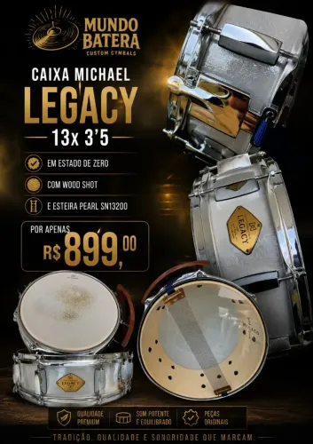 Caixa Michael.Legacy 13x3'5 (LEIA)