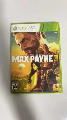 Max Payne 3 pra Xbox 360 Original